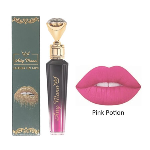 rosy pink lipstick