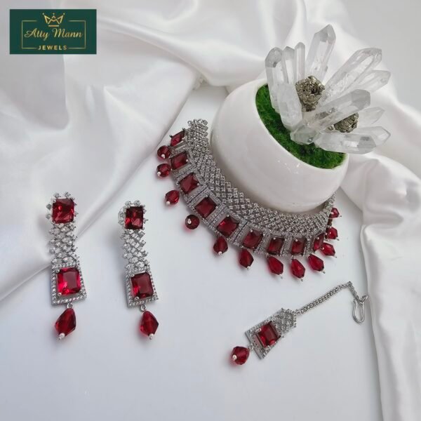 Red Zircon Silver Gp