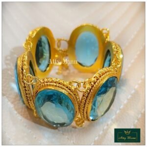 Blue topaz bracelet 1