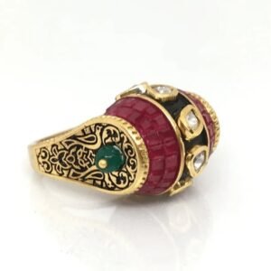 Mughal ruby ring 1