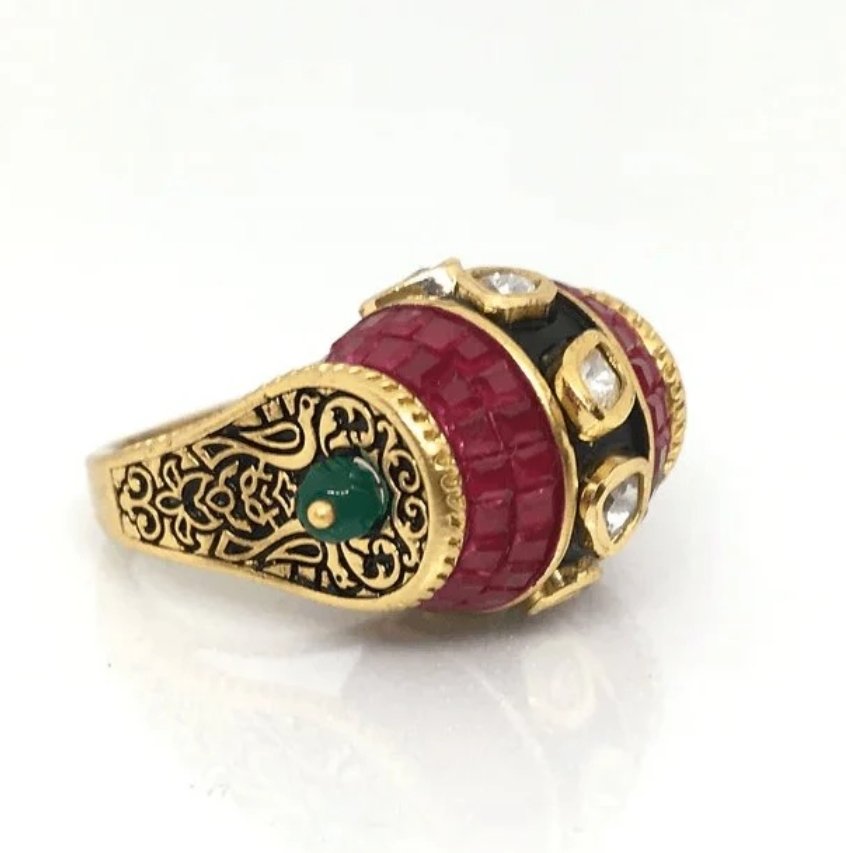 Mughal ruby ring 1