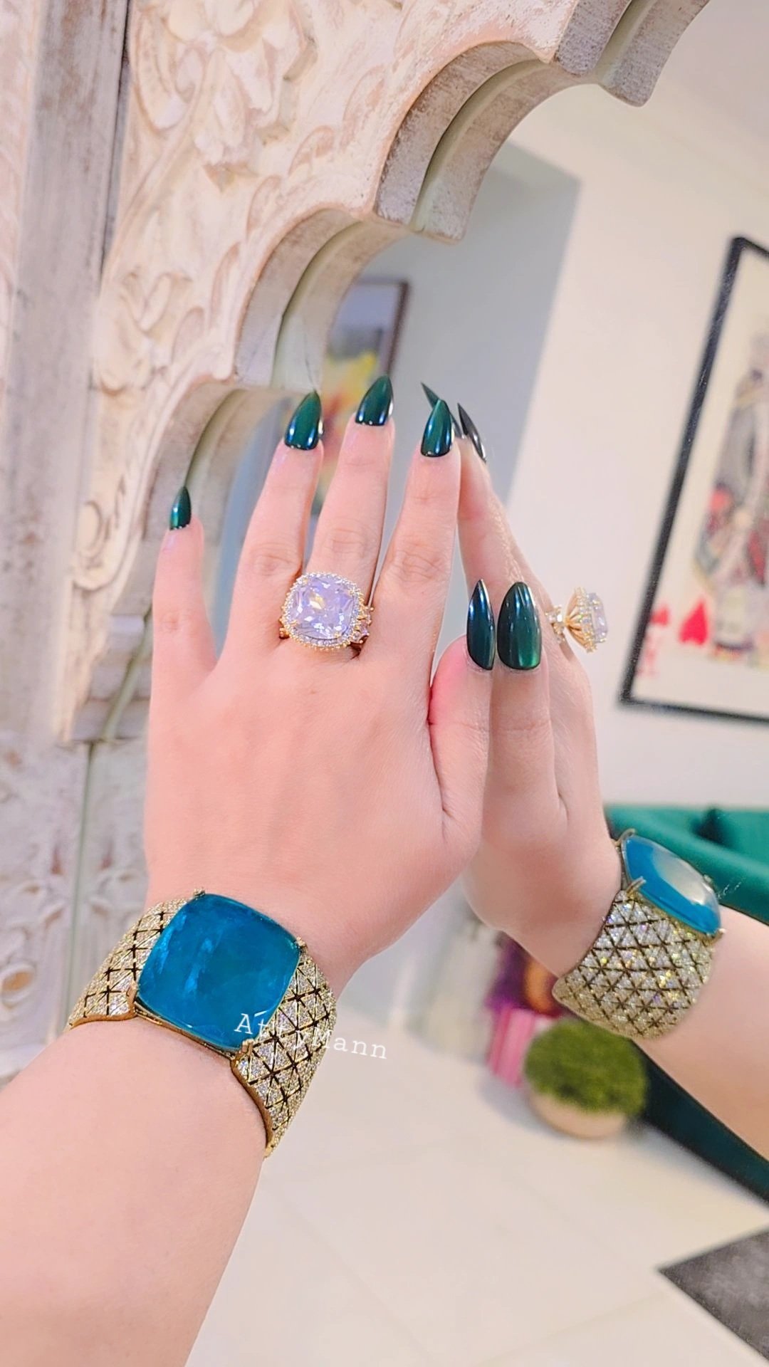 Azure Empress Cuff